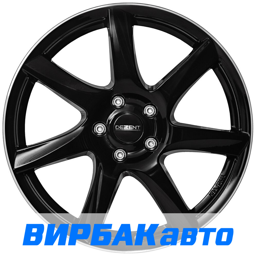 Диски литые Dezent TW dark 17