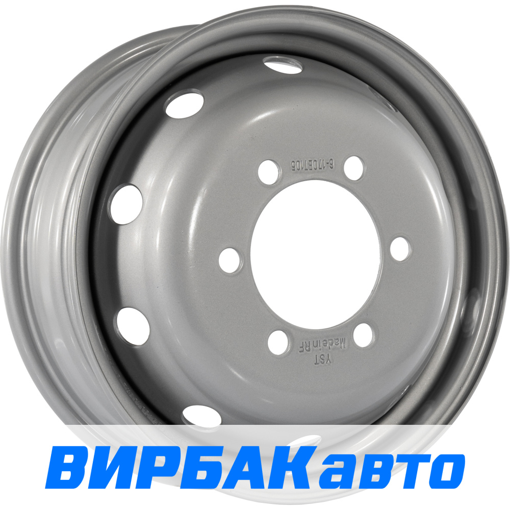 Купить штампованные диски TREBL LT2886D 16" PCD 6/170 5,5j ET 105 ЦО ...